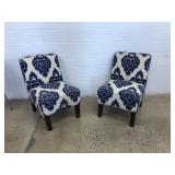(2) Upholstered Living Room Chairs