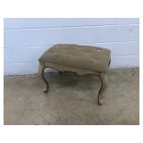 French Provincial Painted Ottoman