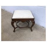 Contemporary Queen Anne Style Ottoman