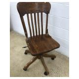 Oak Office Chair