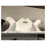 White  Painted Wall Shelf