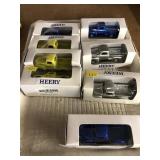 8 Heery Diecast 1/64th Scale Trucks