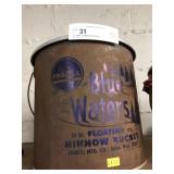 Frabill Tin Minnow Bucket