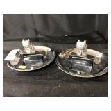 2 Advertising Mack Ashtrays