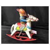 Tin Litho Rocking Horse