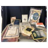 Assorted Vintage Advertising and Ephemera