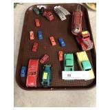 Grouping of Vintage Toy Vehicles