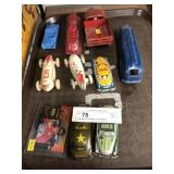 Grouping of Vintage Toy Vehicles