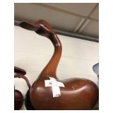Contemporary Wooden Swan