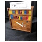 Early Wooden Japan Cigarette Dispenser