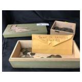 Approx. 100+ Vintage Brass Numbered Tags.