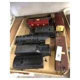 7 piece Lionel Train Set