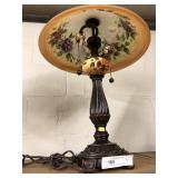 Contemporary Reverse Painted Table Lamp