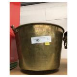 Vtg. Brass Pail