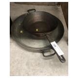 (2) Copper Vintage Pans