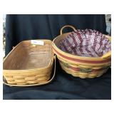 (2) Longaberger Baskets