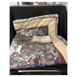 Postage Stamp Wall Hanging Quilt