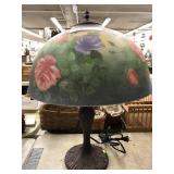 Contemporary Reverse Painted Lamp