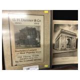 GH Danner & Co. Framed Advertising