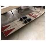 Pair of Vintage Skimmer Wooden Water Skis