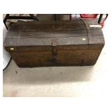 Vtg. Wooden Trunk