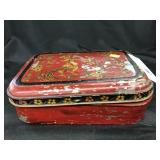 Toleware Spice Box w/ 6 Canister Tins