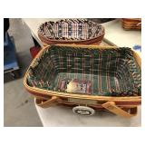 (2) Longaberger Baskets