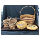(4) Longaberger Baskets