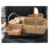 (5) Longaberger Baskets