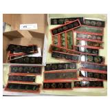 20+ Colorful Vtg. Glass Slides