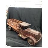 Contemporary Tin Truck w/ Wooden Bed