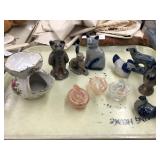 Cont. Salt Glazed Pottery, Hen on Nest, Misc.