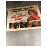 Vtg. Poster- Little Red Riding Hood