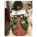 Vtg. Lady Doorstop