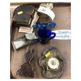 Booklet of Vtg. Playing Cards, Note Clip Holders,