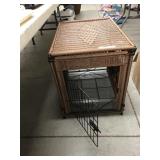 Wire & Wicker Pet Cage
