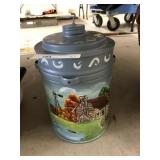 Contemporary Painted Can