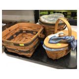 (3) Longaberger Baskets