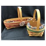 (2) Longaberger Baskets