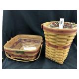 (3) Longaberger Baskets