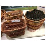 (3) Longaberger Baskets