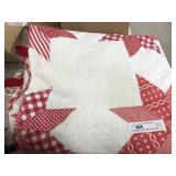 Star Pattern Quilt w/ Wall Hanging Tabs