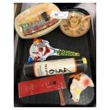 2 Pc. Pennsbury Pottery, Noisemaker, etc.