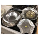 Aluminum Serving Items, Pewter, etc.