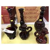 Avon Cape Cod Glassware-Candlesticks, etc.