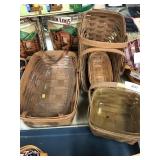 (4) Longaberger Baskets
