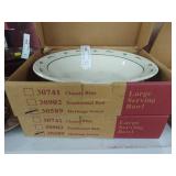 (2) Oval Longaberger Pottery Dishes