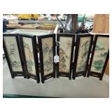 6-Fold Small Asian Folding Screen