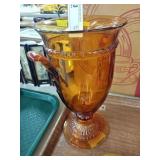 Vtg. Amber Vase