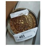 Mid Century Zodiac Paperweight